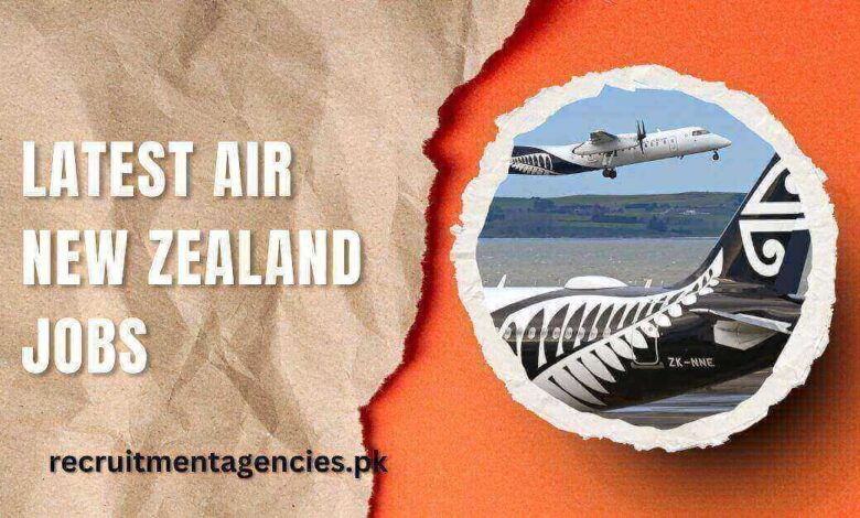 Latest Air New Zealand Jobs